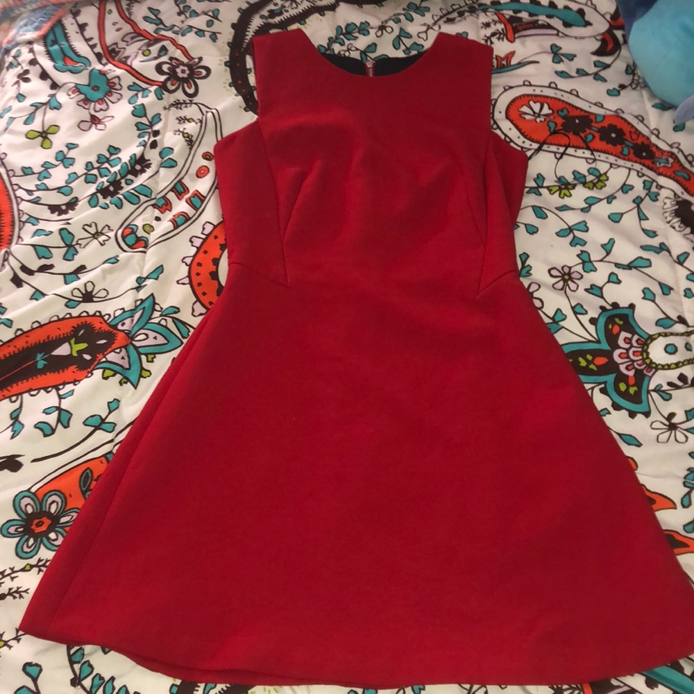 Zara Basic red dress